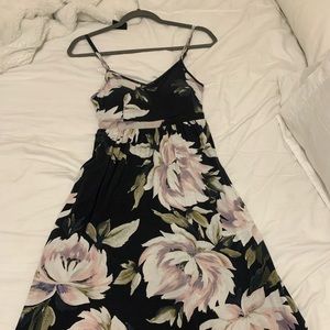 summer floral dress in a size M
